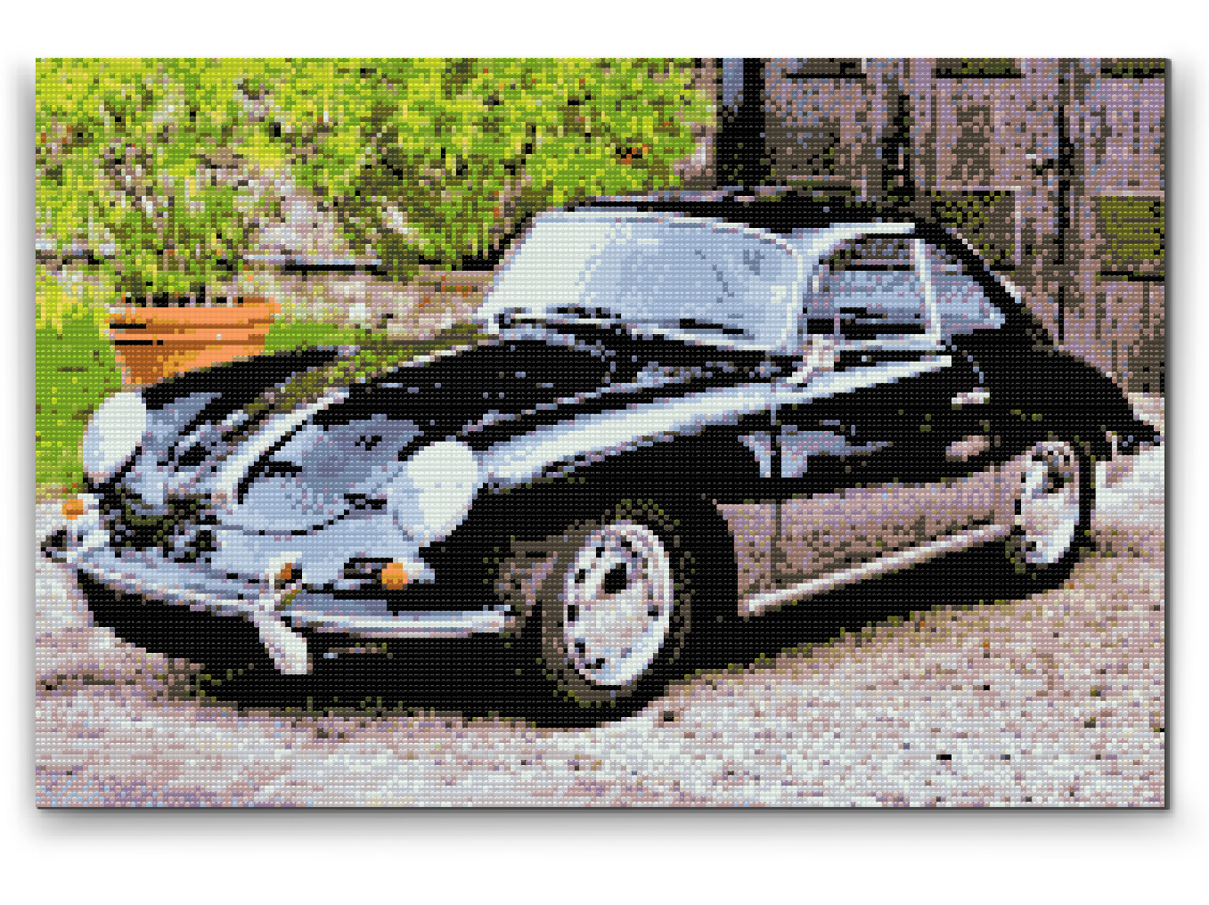 Diamantové malování - Old Porsche